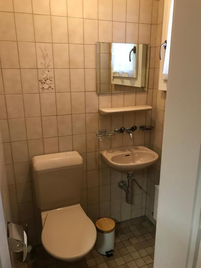 Simple Studio 36M2 In The Center Of Burgdorf Private Parking Small Bathroom Екстериор снимка