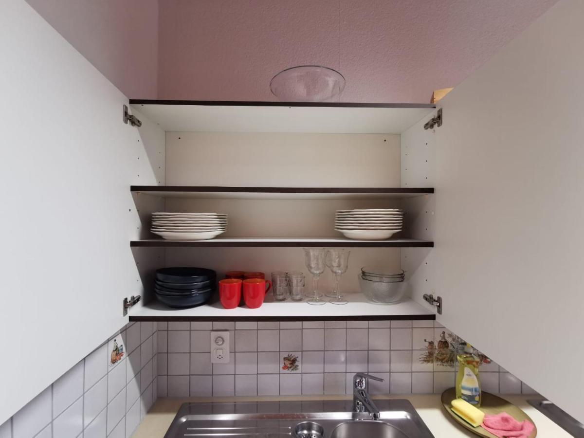 Simple Studio 36M2 In The Center Of Burgdorf Private Parking Small Bathroom Екстериор снимка